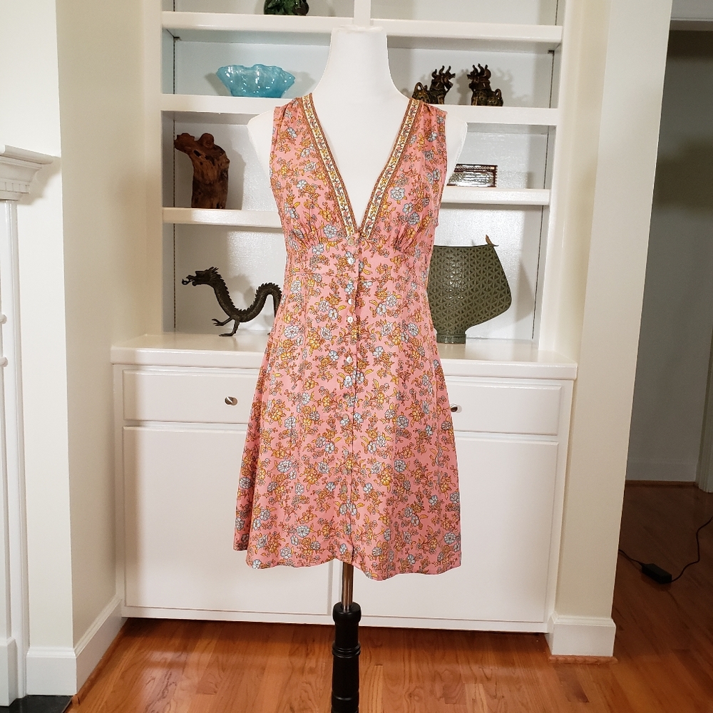 Arnhem Honey Halter Top Playdress Mini Dress - Picture 5 of 16